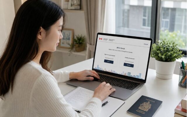 Tạo tài khoản IRCC Portal chính thức