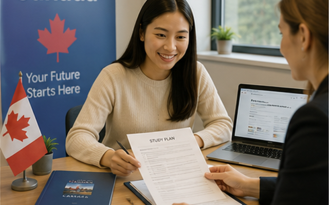 Chọn trường và nộp hồ sơ Study Permit