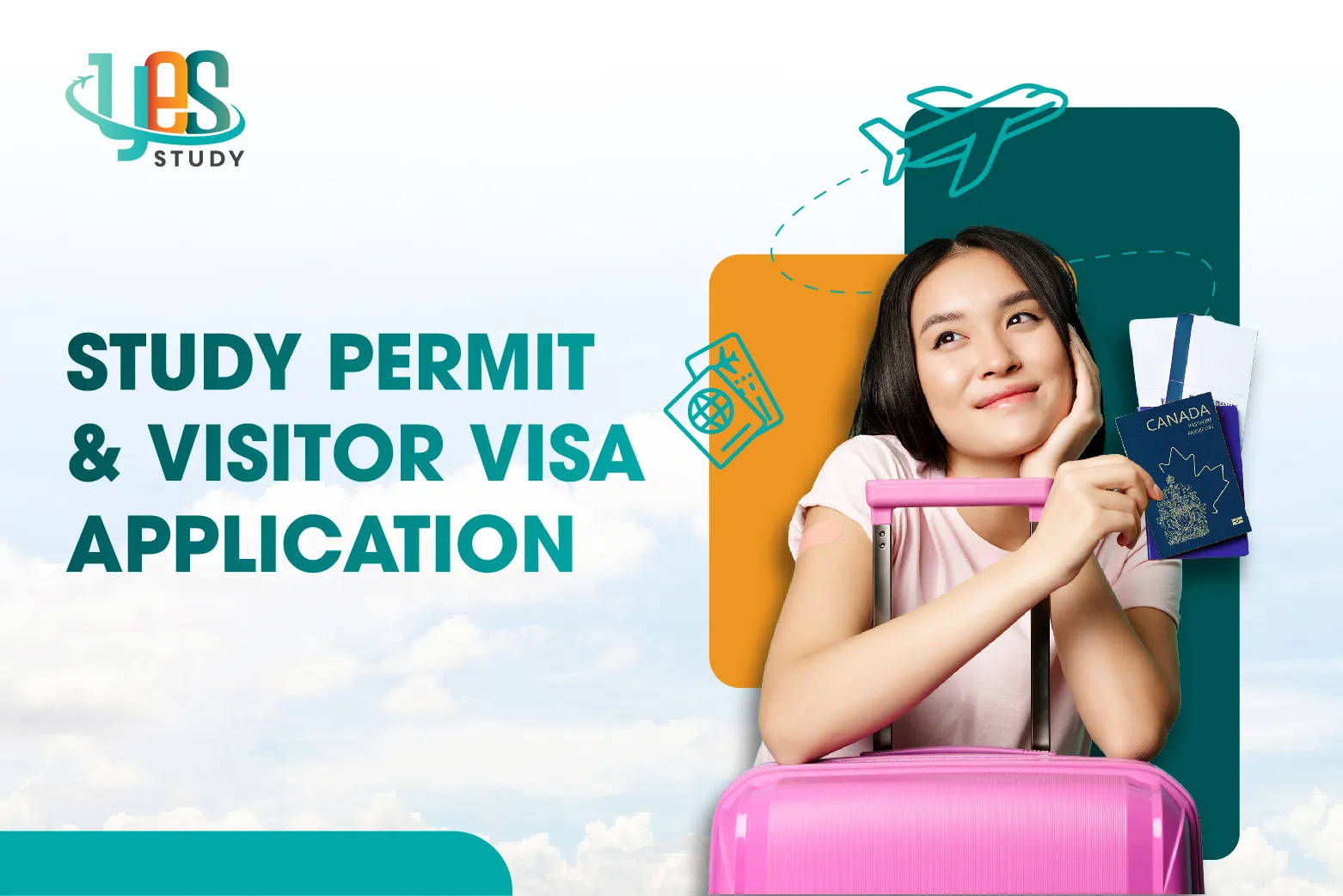 Study Permit and Visitor Visa