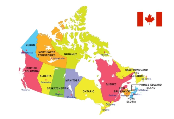 Bản đồ Canada