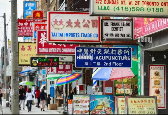 Sự khác biệt ngôn ngữ ở các thành phố lớn của Canada