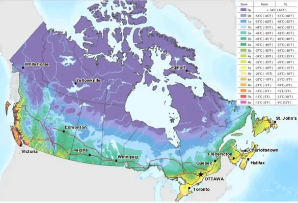 Tổng quan về khí hậu ở Canada