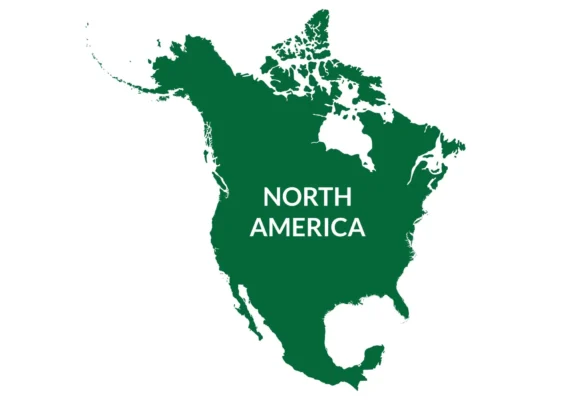 Bản đồ Bắc Mỹ