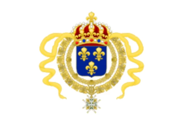 Quốc kỳ Tân Pháp 1663–1763 (Nguồn ảnh: wikipedia)