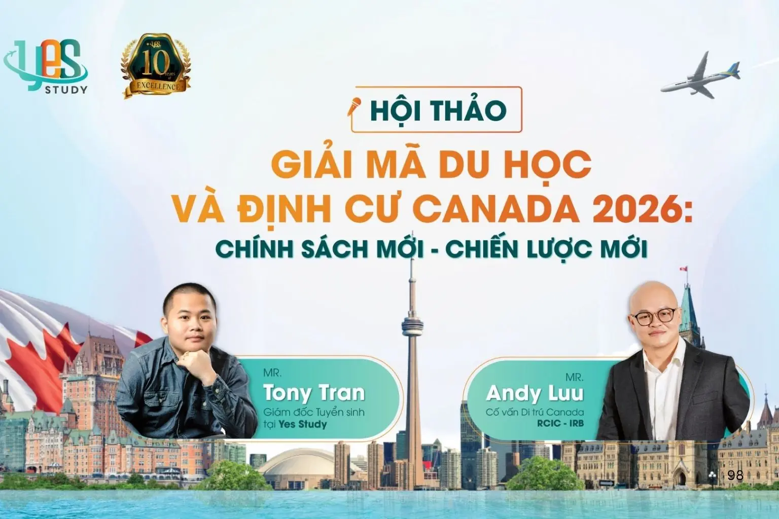 Hội thảo định cư Canada và du học