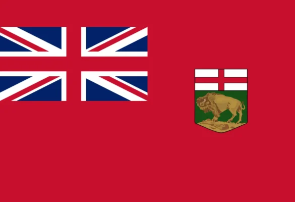 Lá cờ Manitoba Canada (Nguồn ảnh - Wiki)