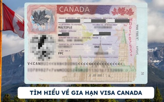 Gia hạn visa Canada