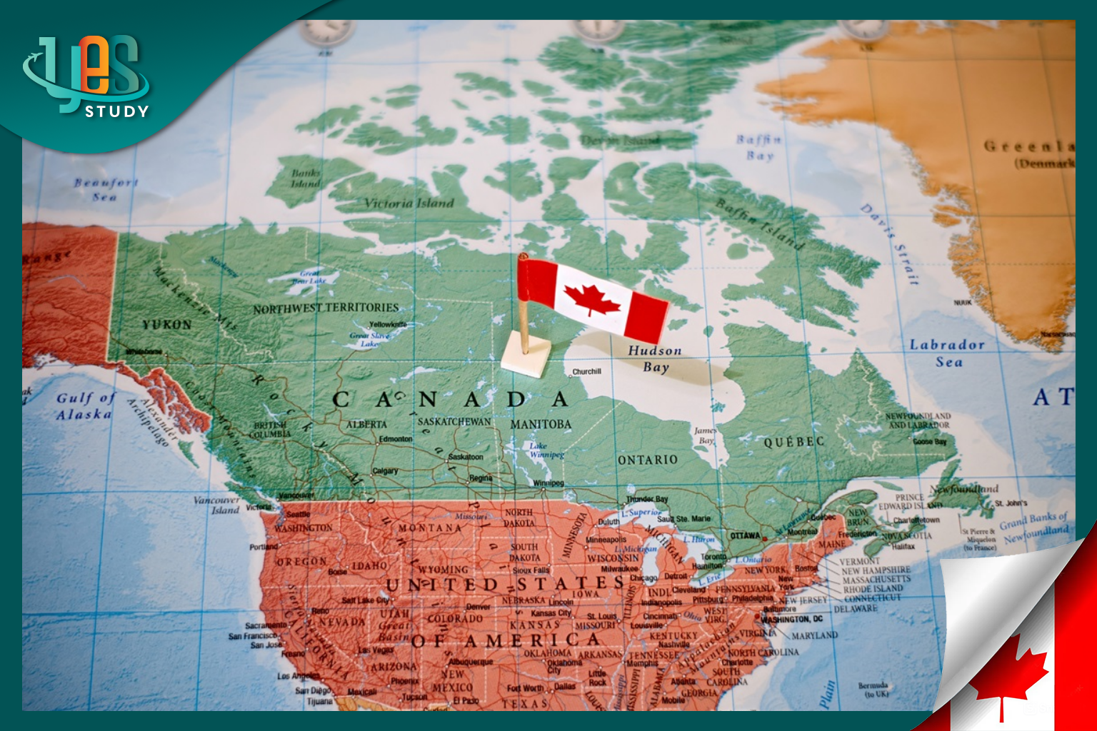 Area of ​​Canada