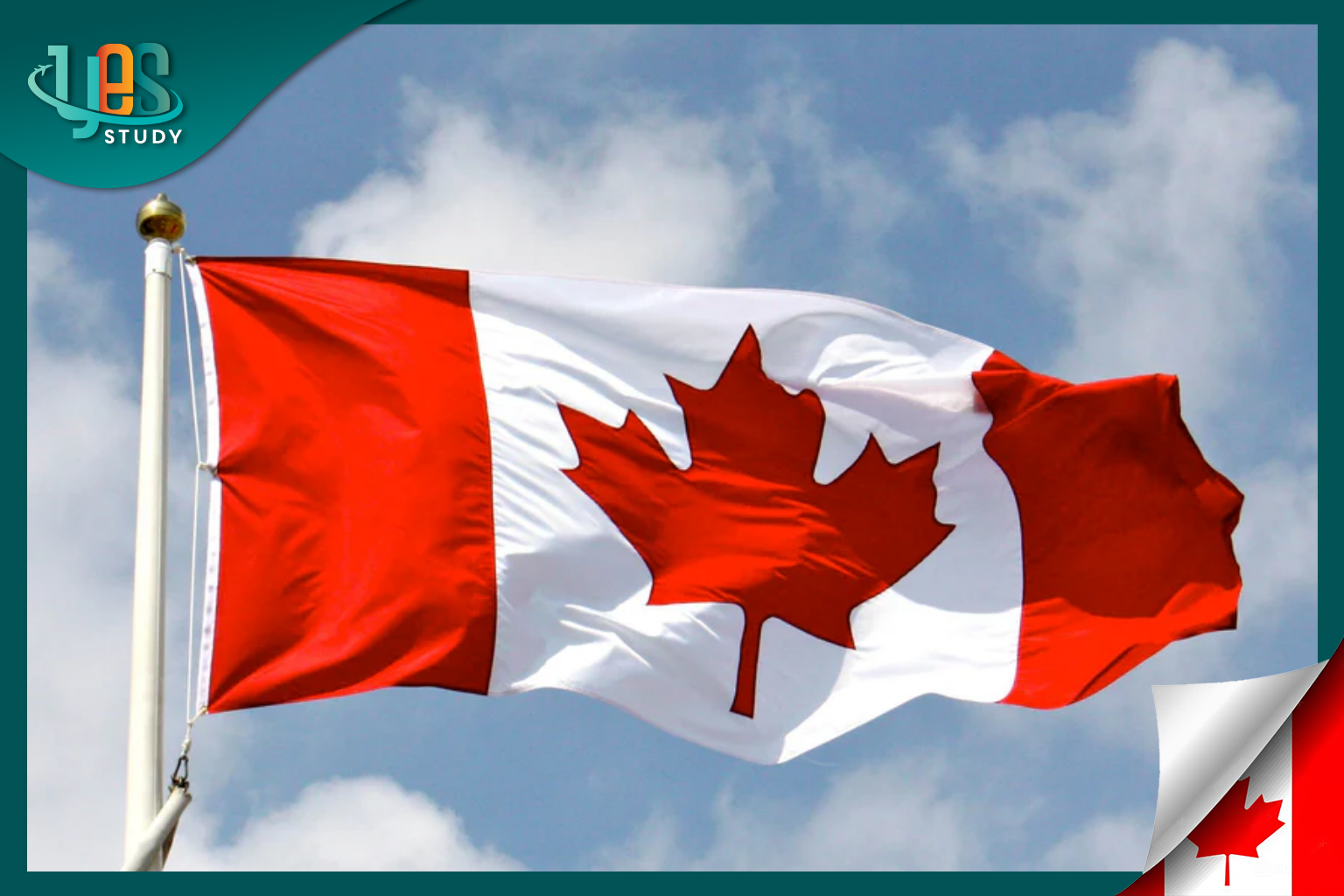 The Canadian flag