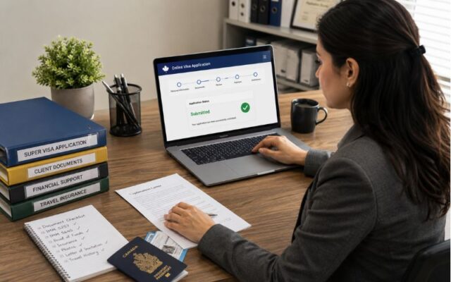 Hoàn thiện tờ khai và nộp hồ sơ trực tuyến