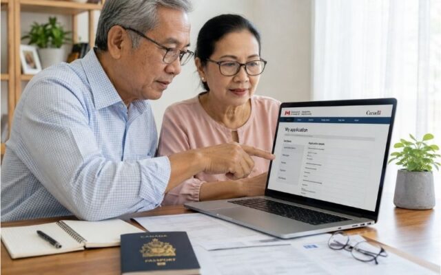 Tạo tài khoản IRCC Portal và điền tờ khai
